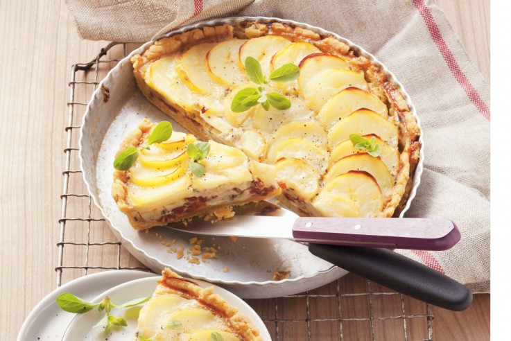 Rezept Kartoffel-Tarte mit Champignons | Callwey Kochbücher