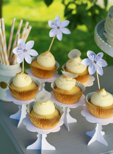 Cupcakes Rezept mit weißer Schokolade | Dessert Idee | Kuchen selber machen | Die wunderbare Welt von Fräulein Klein | Yvonne Bauer | Callwey Backbuch