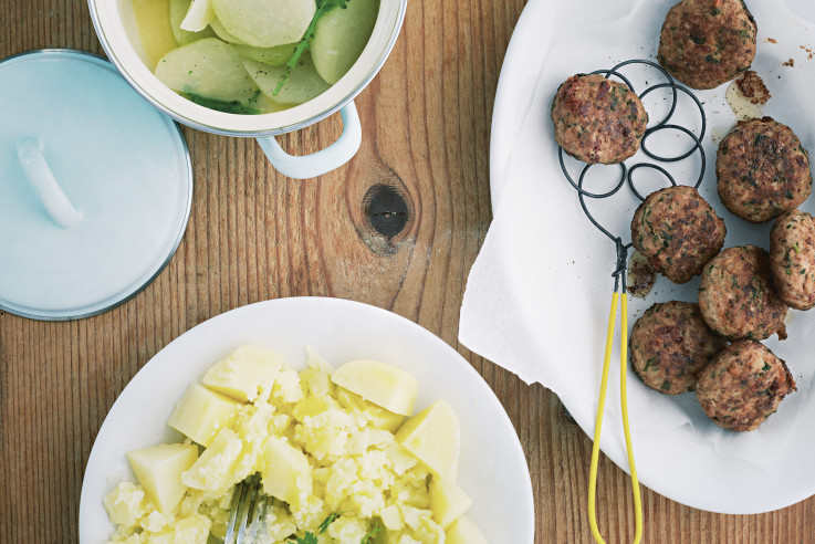 Kohlrabi Rezept mit Fleischpflanzerl | Winteressen | 100 Rezepte aus meinem Garten | Barbara kocht | Barbara Bonisolli | Callwey Kochbücher