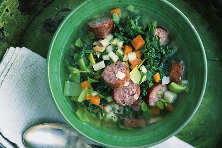 Grünkohl Eintopf Rezept | Wintergemüse | 100 Rezepte aus meinem Garten | Barbara kocht | Barbara Bonisolli | Callwey Kochbücher