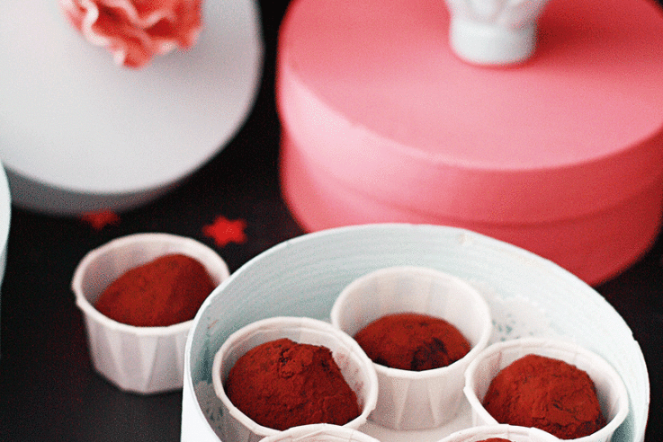 Schokoladen-Rumkugeln Rezept | Nascherei zu Weihnachten | Weihnachten mit Fräulein Klein |Callwey