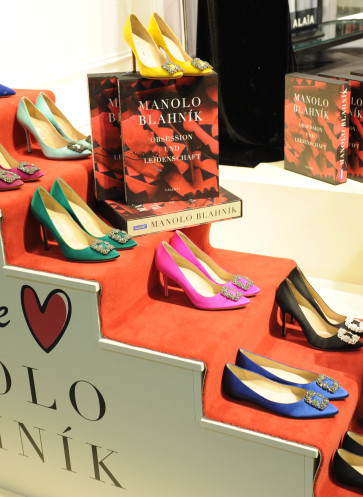 Buchlaunch von Manolo Blahnik (Obsession und Leidenschaft) mit Marion Heinrich und dem Callwey Verlag im Marion Heinrich Store, München am 3.12.2015
