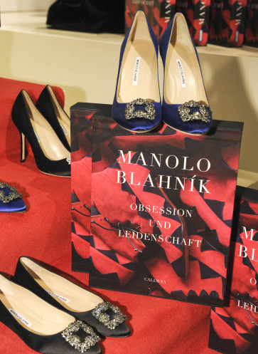 Buchlaunch von Manolo Blahnik (Obsession und Leidenschaft) mit Marion Heinrich und dem Callwey Verlag im Marion Heinrich Store, München am 3.12.2015