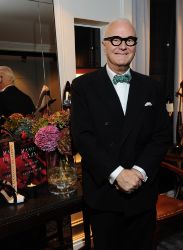 Buchlaunch von Manolo Blahnik (Obsession und Leidenschaft) mit Marion Heinrich und dem Callwey Verlag im Marion Heinrich Store, Mnchen am 3.12.2015