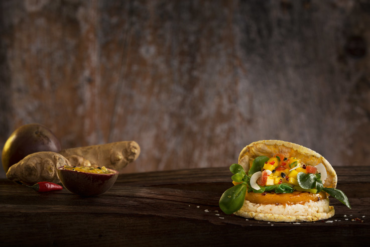 Vegetarisches Burger Rezept | Mango Sushi Burger | Burger Unser | Callwey