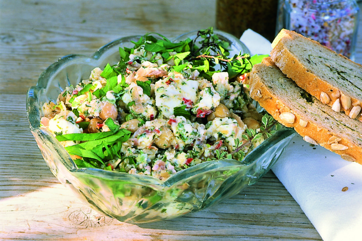 Kichererbsensalat Rezept | mit Feta und Koriander | Beilage | Feste und Gäste | Wohnen und Garten | Callwey