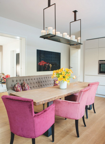 Fashion at home Wohnbuch Modebuch Callwey pink Samt