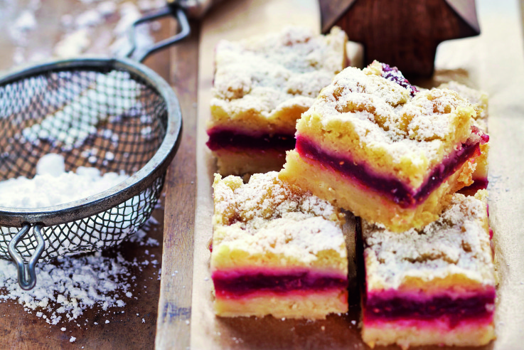 Streuselplätzchen Rezept mit Himbeeren | Weihnachtsbäckerei | Aus der Backstube | Callwey