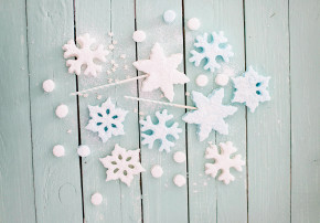 Kindergeburtstag Schneeflocke Feiern mit Kindern Winter