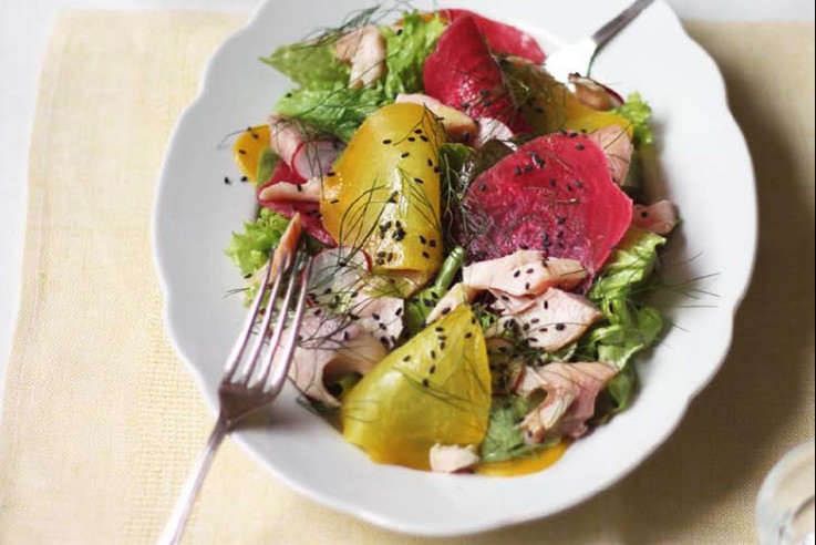 Rezept Forelle und bunte Bete schnelles Rezept Hannah Schmitz Mama Kochbuch