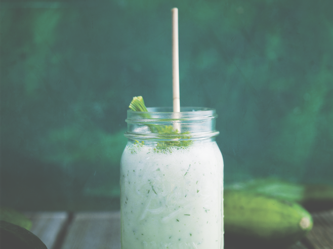 barbara kocht vegetarisch gurken-ayran Rezept