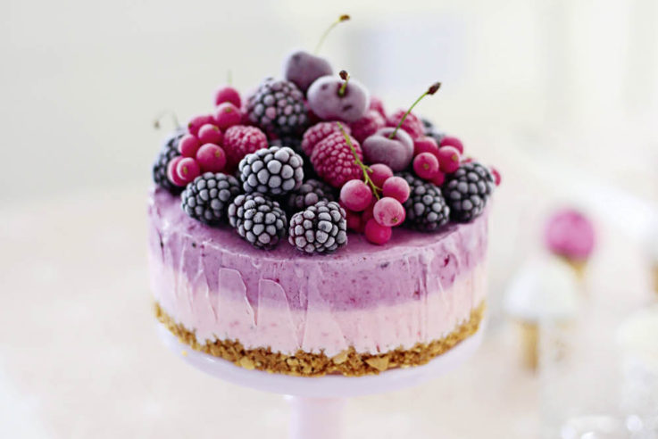 Beeren Eistorte Rezept Sommerrezept Backrezepte Fräulein Klein lädt ein