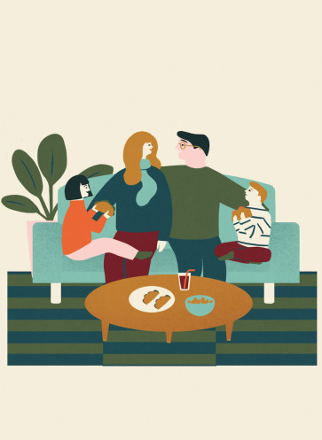 Lagom leben in Balance Callwey Gemeinsamkeit Familie