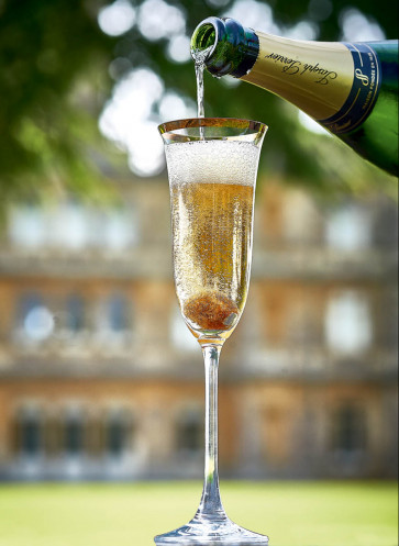 Champagner-Cocktail Aperitif Rezept Downton Abbey Callwey Zu Gast in Highclere Castle