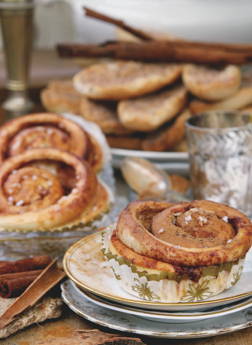 Zimtschnecken Rezept dänisch Callwey Kochbuch Wintertraum und Weihnachtszeit