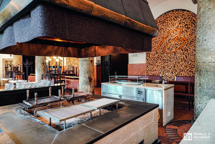 Brenner Grillstation