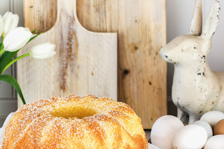 Eierlikˆrkuchen zu Ostern